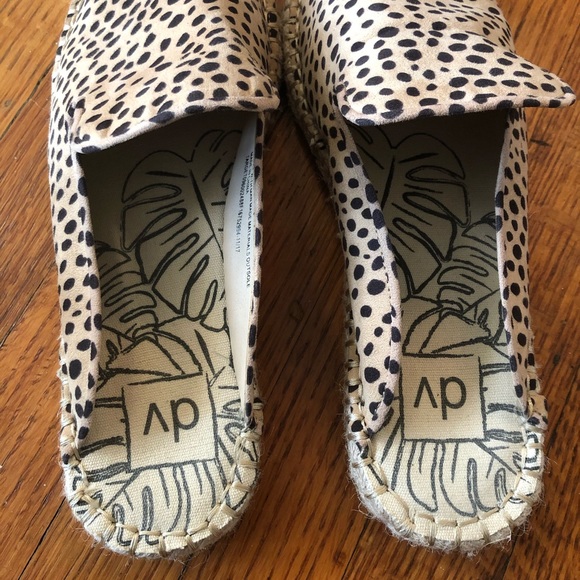 Dolce vita leopard print backless espadrilles - Picture 4 of 4